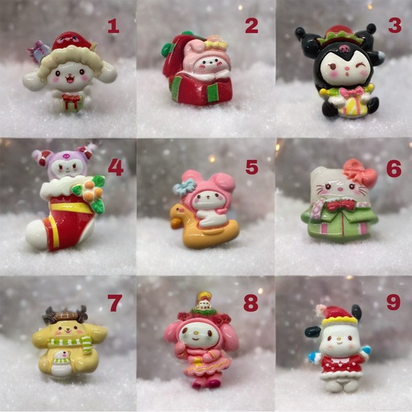 Sanrio Christmas Croc Charms - Picture 2 of 2